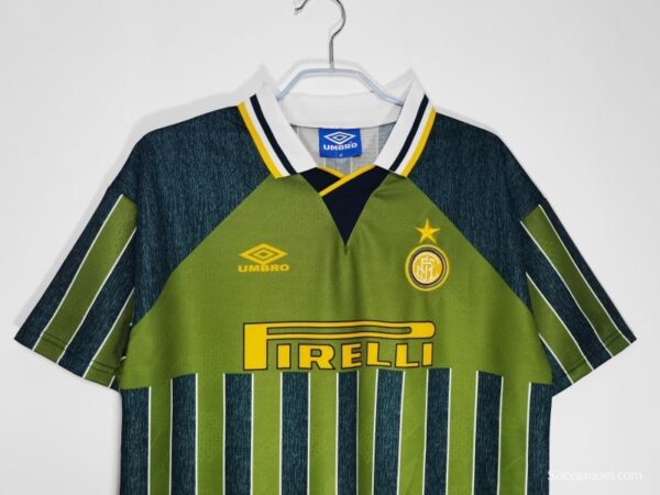 Retro 1995/96 Inter Milan Away Soccer Jersey - Image 9