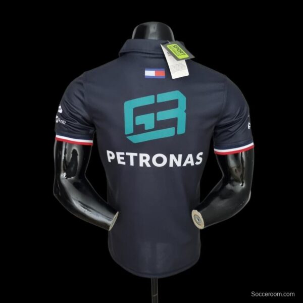 2022 F1 Formula One; Mercedes Benz #63 Polo Black - Image 4