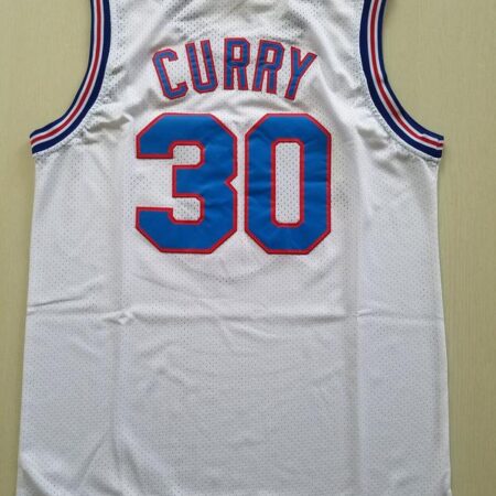 Stephen Curry 30 Movie Edition White Basketball Jersey