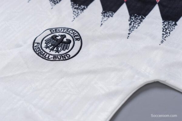 Retro 1994 Germany Home Soccer Jersey - Image 7