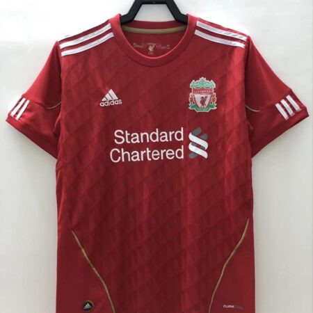 Retro 10/11 Liverpool Home Soccer Jersey
