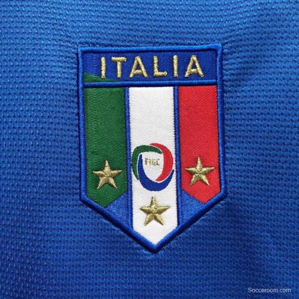 Retro 2006 Italy Home Soccer Jersey - Image 5