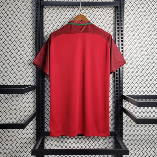 Retro 2016 Portugal Home Jersey - Image 5