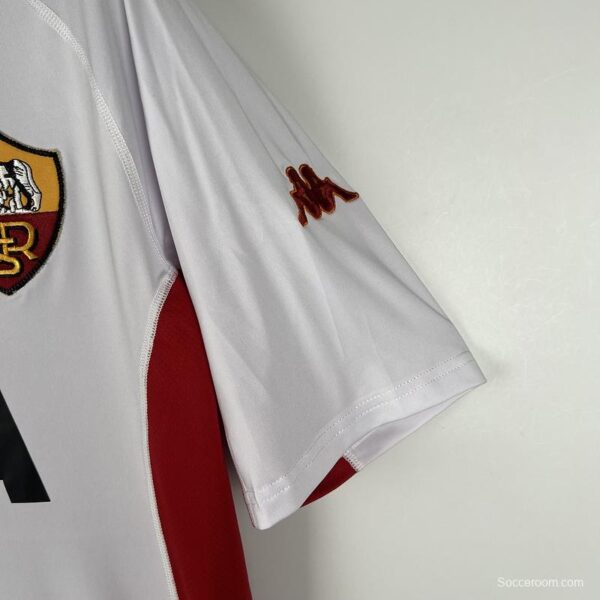 Retro 01/02 Roma Away Jersey - Image 3