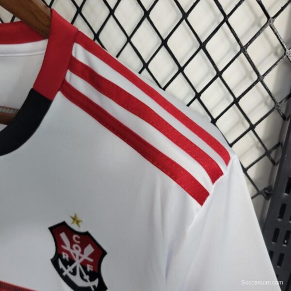 Retro 19-20 Flamengo Away White Jersey - Image 9
