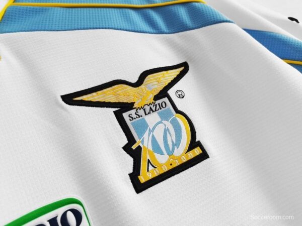 Retro 1998/00 Lazio Third Soccer Jersey - Image 8