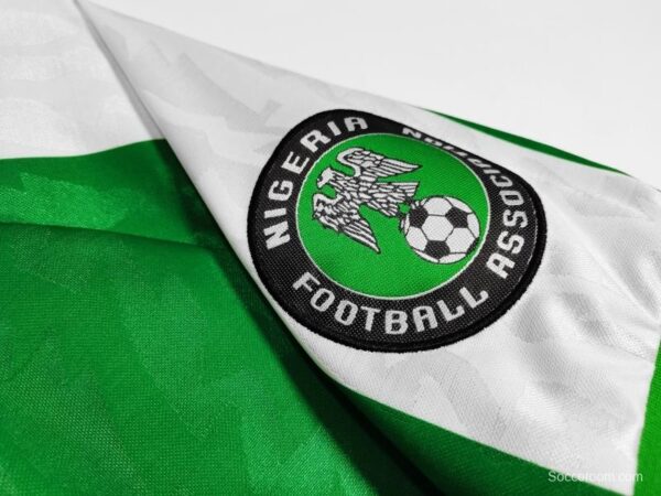 Retro 1996 Nigeria Home Soccer Jersey - Image 5
