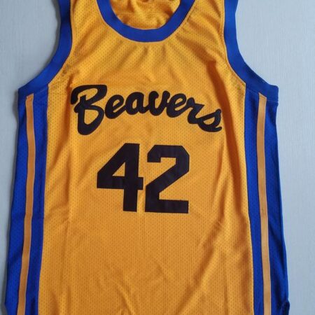Teen Wolf Scott Howard 42 Beacon Beavers Basketball Jersey