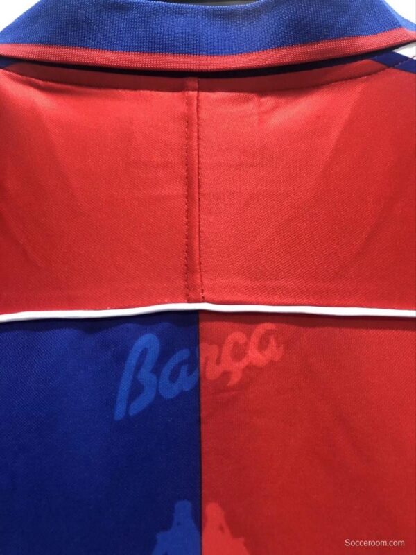 Retro 92/95 Barcelona Home Soccer Jersey - Image 2
