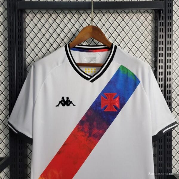 Retro 21-22 Vasco Da Gama Special Edition White Jersey - Image 5