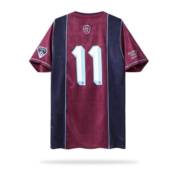 Retro 2011 West Ham United x Iron Maiden Away Jersey - Image 13