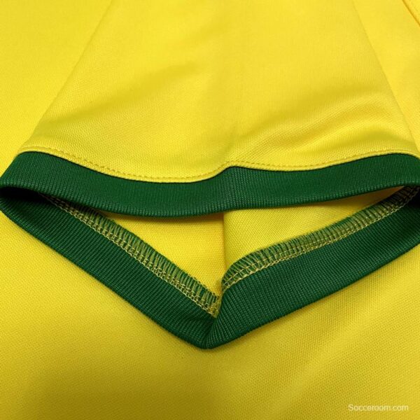 Retro 1970 Brazil Home Soccer Jersey - Image 4