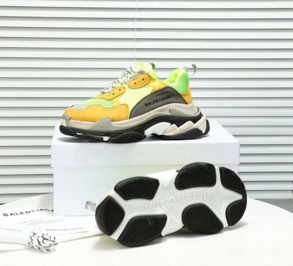 Men/Women Balenciaga Triple-S Sneaker Multi-Color Brown/Green Item 6380340 - Image 2