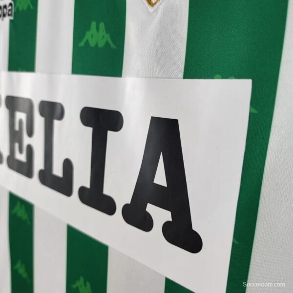 Retro Real Betis 96/97 Home  Soccer Jersey - Image 7