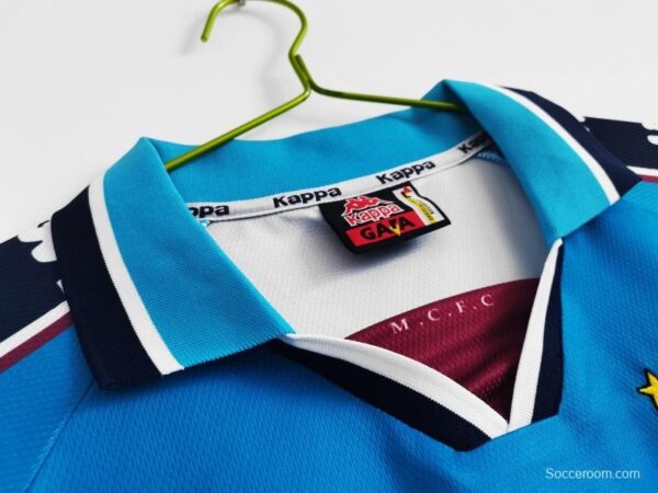 Retro 1997/99 Manchester City Home Soccer Jersey - Image 11