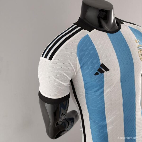 Player Version 2022 Argentina Home Soccer Jersey - Image 8