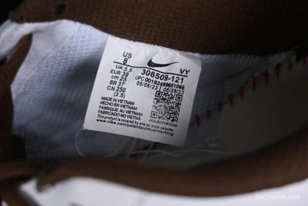 Nike Air Force 1'07 Low Joint Customized Casual Sneakers - Image 11