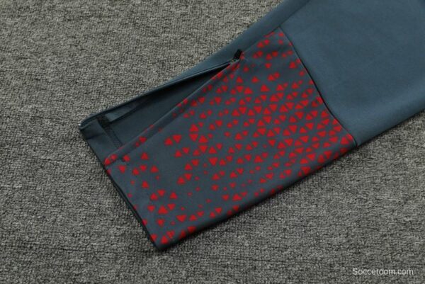 23/24 Manchester City Grey Full Zipper Jacket+Pants - Image 2