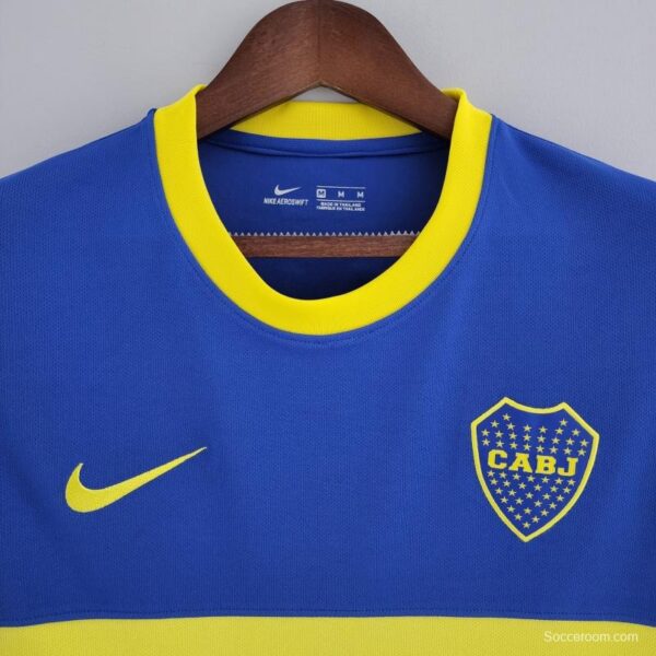Retro 10/11 Boca Juniors Home Soccer Jersey - Image 10