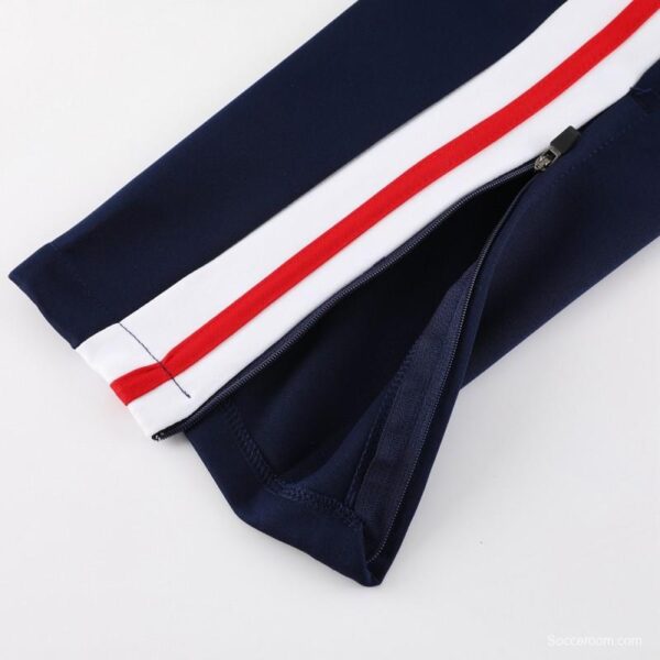 23/24 PSG Navy Red Full Zipper Jacket+Pants - Image 12