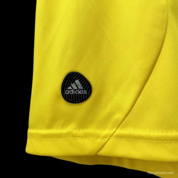 Retro 11/12 Real Madrid Goalkeeper Yellow Jersey - Image 4