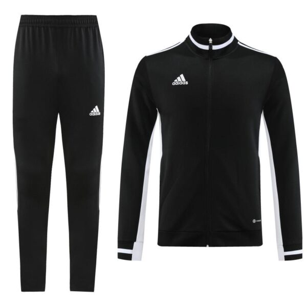2023 Adidas Black White Full Zipper Jacket +Pants - Image 19