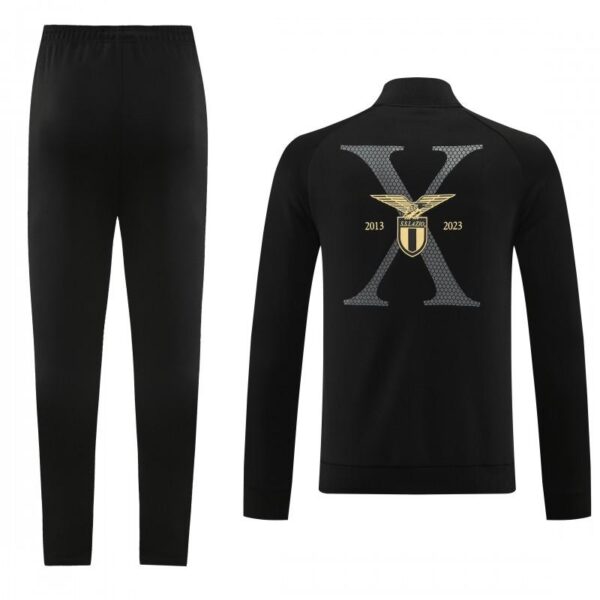 23/24 Lazio Black Full Zipper Jacket+Pants - Image 20