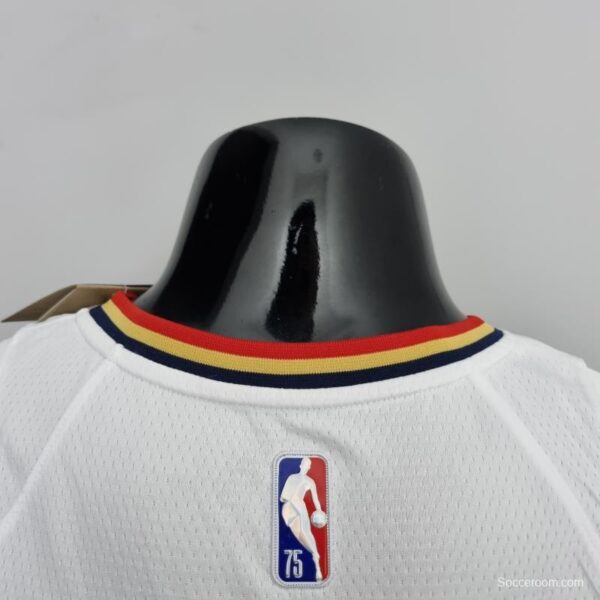 2022 New Orleans Pelicans Ingram#14 City Edition Williams #1 White NBA Jersey - Image 8