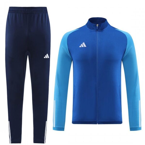 2023 Adidas Blue Full Zipper Jacket +Pants - Image 20