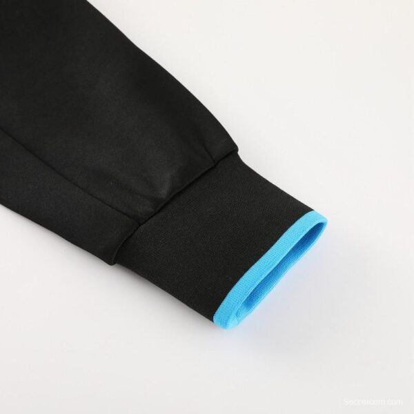 23/24 Napoli Black Full Zipper Jacket+Pants - Image 7