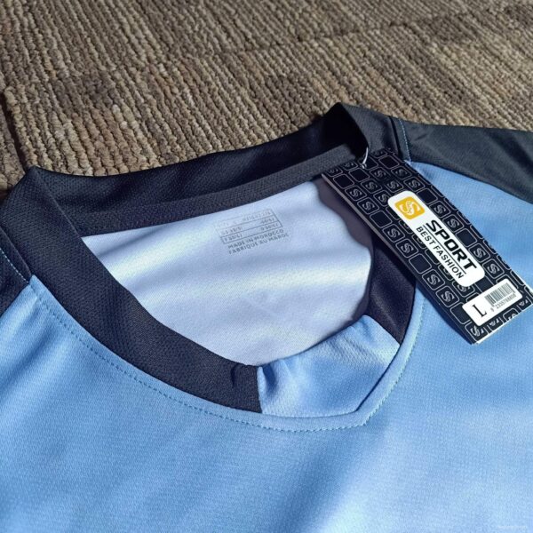 Retro 02/03 Juventus Goalkeeper Blue Jersey Worn By Buffon - Image 4