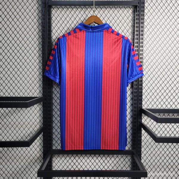 Retro 91/92 Barcelona Home Jersey - Image 6