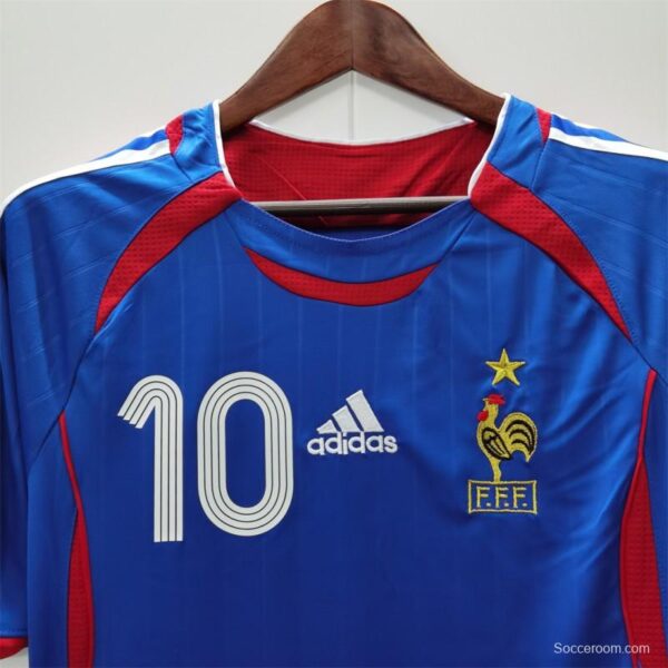 Retro 2006 France Home Jersey - Image 8