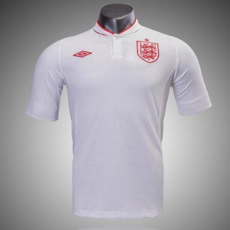 Retro 2012 England Home Soccer Jersey
