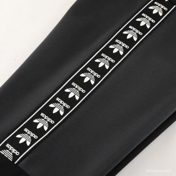 23/24 Adidas Original Black/Grey Full Zipper +Pants - Image 3