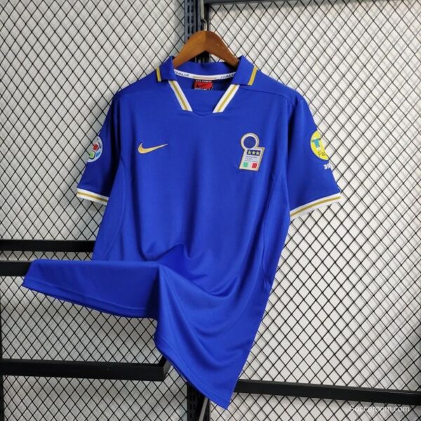 Retro Italy 1996 Home Jersey - Image 8