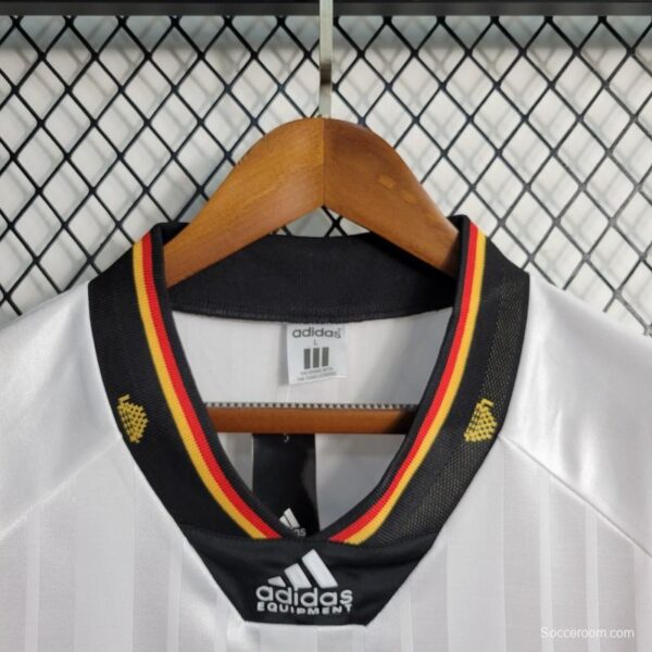 Retro 1992 Germany Home Soccer Jersey - Image 2