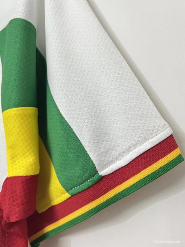 Retro 2002 Senegal White Jersey - Image 5