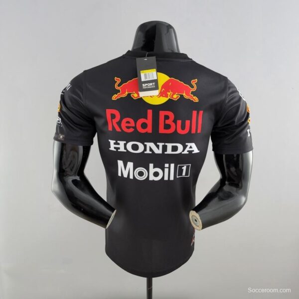 2022 F1 Red Bull Black Jersey #0001 - Image 4