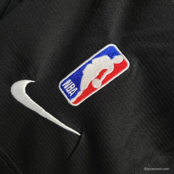 23 24 NBA Bulls Black Shorts - Image 6