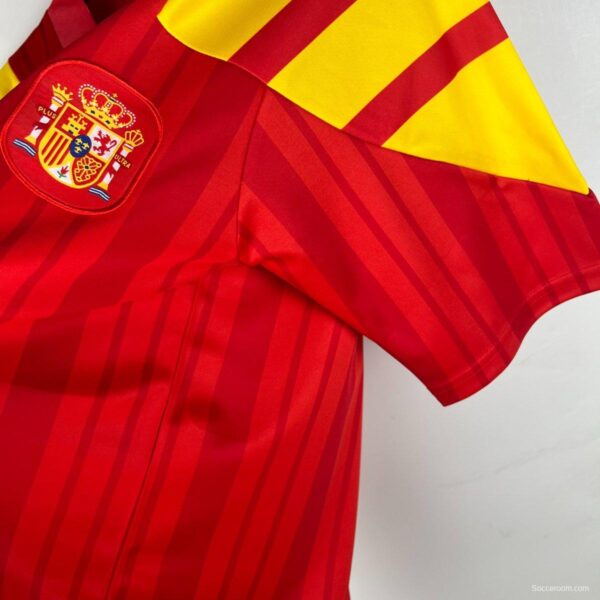 Retro 1992/94 Spain Home Jersey - Image 3