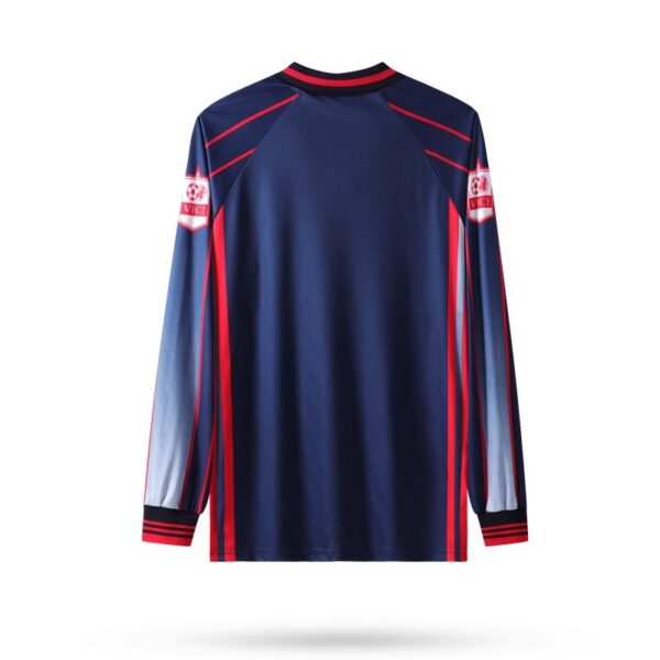 Retro 98/99 West Ham United x Iron Maiden Long Sleeve Navy Jersey - Image 9
