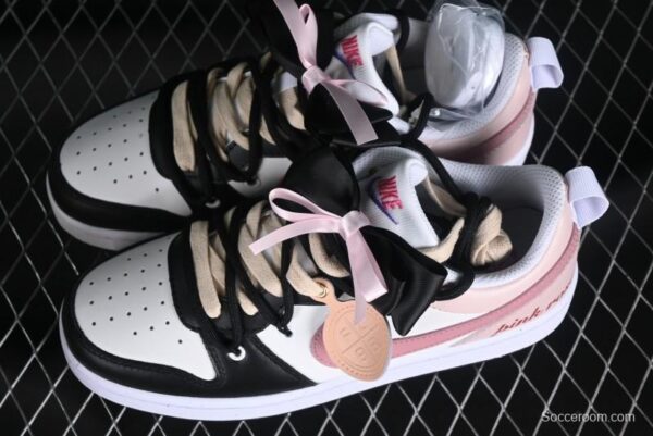Nike Court Borough Love Rose Pink Non-Slip Wear-Resistant Low-Cut Sneakers - Image 7