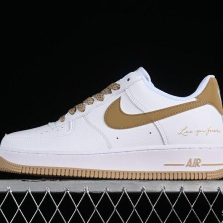 Nocta x Nike Air Force 1'07 Low "Certified Lover Boy" Khaki Casual Sneakers