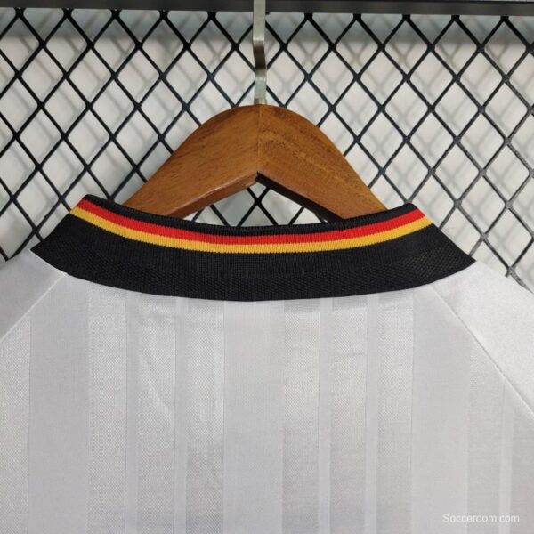 Retro 1992 Germany Home Soccer Jersey - Image 6