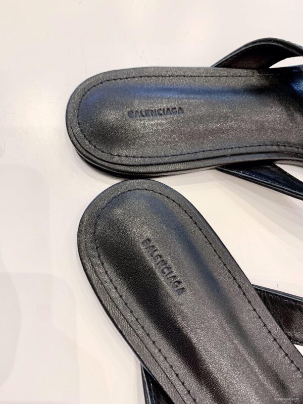 3 Color Men/Women Balenciaga Slipper White/Black/Silver - Image 21