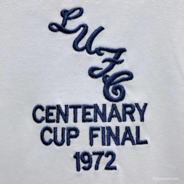 Retro 1972 Leeds United Home Soccer Jersey - Image 2