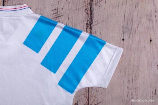 RETRO 92/93 Marseille Home Soccer Jersey - Image 3