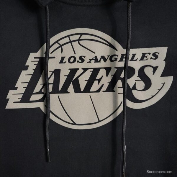 2022 NBA Men's And Women's Hoodie Black - Image 3