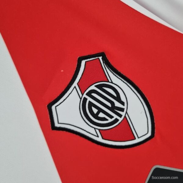 Retro River Plate 15/16 Home Soccer Jersey - Image 3